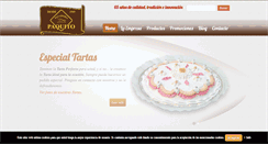 Desktop Screenshot of panaderiapaquito.com